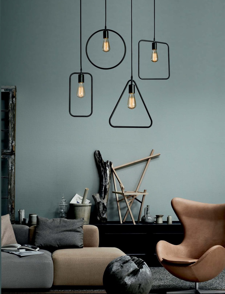 Hanging Lamp 100411 Black Loox