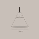 Hanging Lamp 2550641 Black Loox