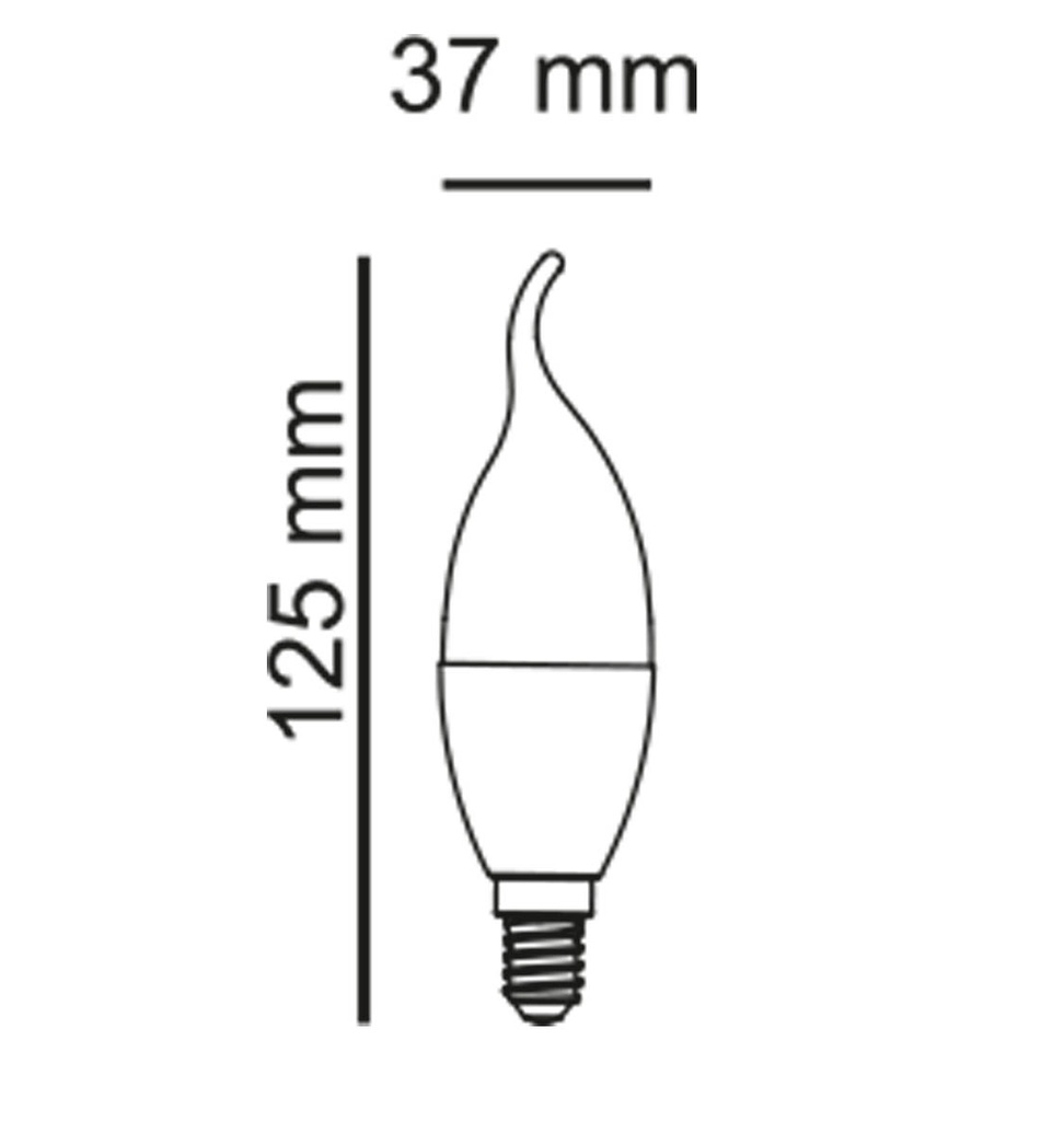 Filament Candle Tail 4W  Loox