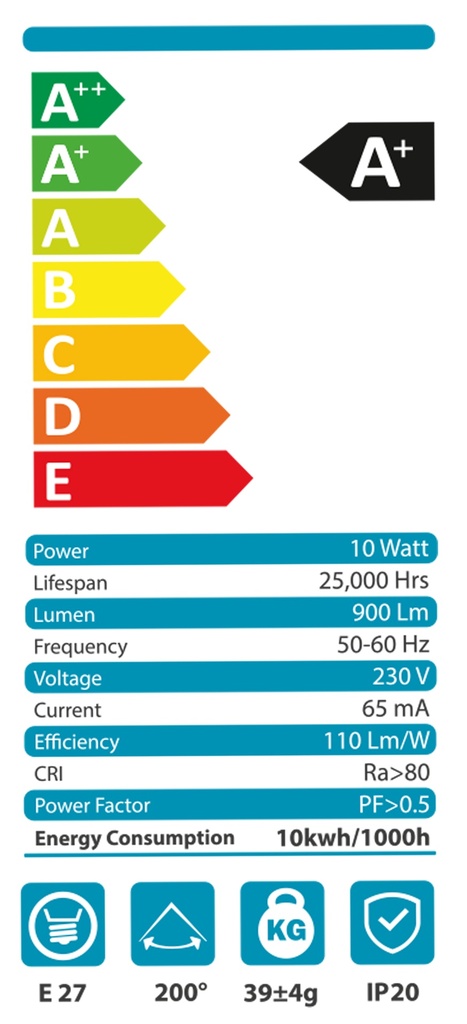 A Bulb 10W  Loox