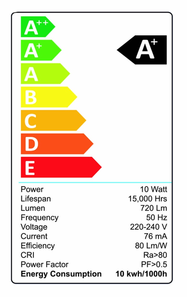 A Bulb 10W  Lumination