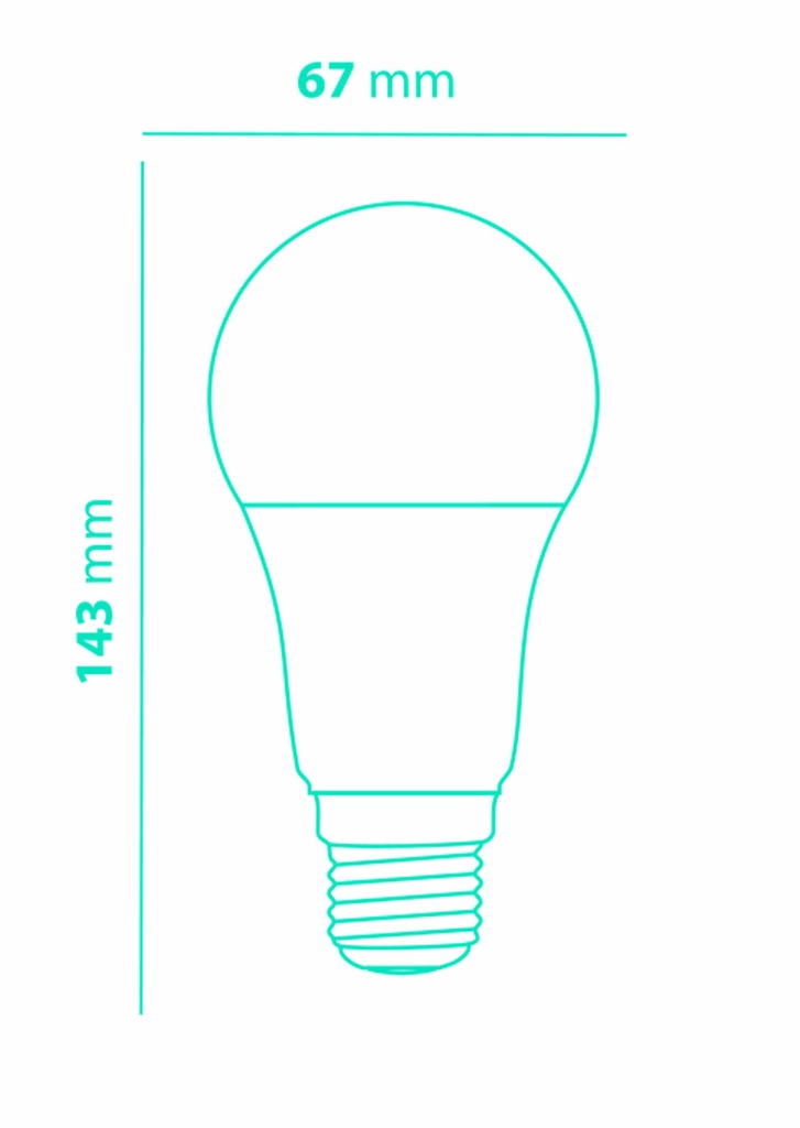 A Bulb 20W  Loox