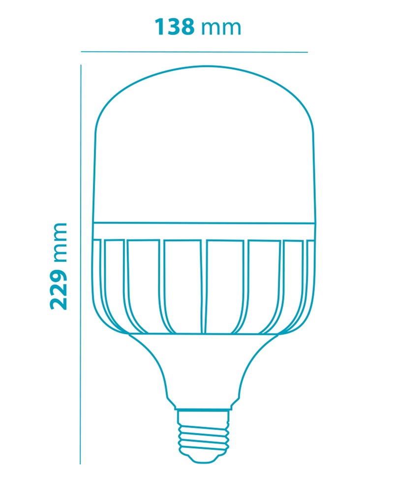 T Bulb 50W Loox