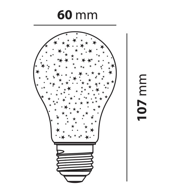 A60 bulb 3D Loox