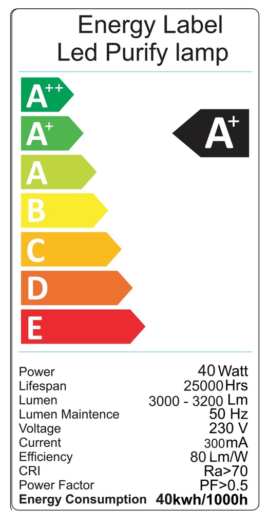 Linear Light Purify 40W Lumination