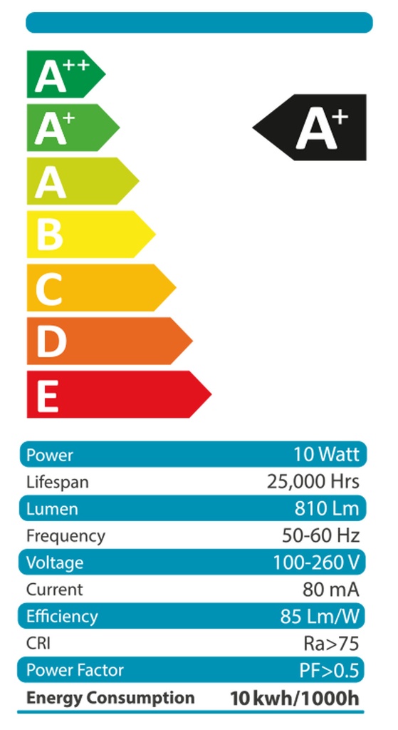 A Bulb 10W emergency  Loox