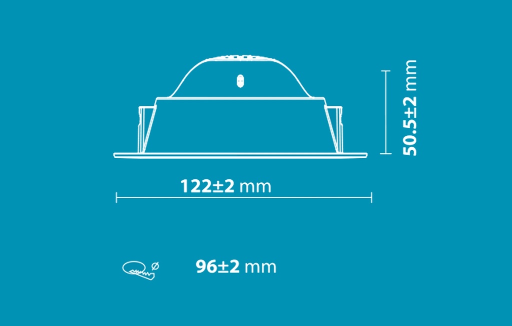 Downlight 12W D4 Loox