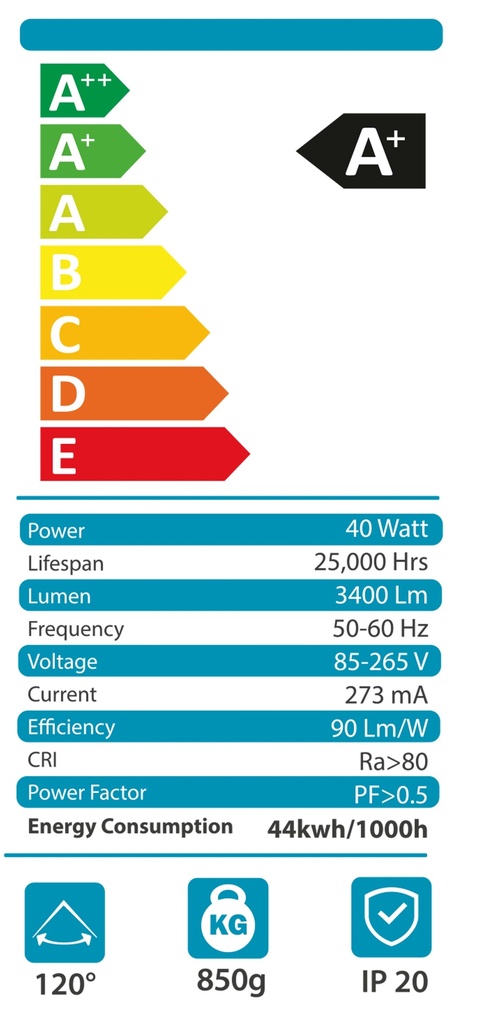 Cob Downlight 40W E10 Loox