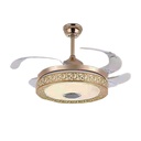 Ceiling Fan With Light 72041G Gold Loox