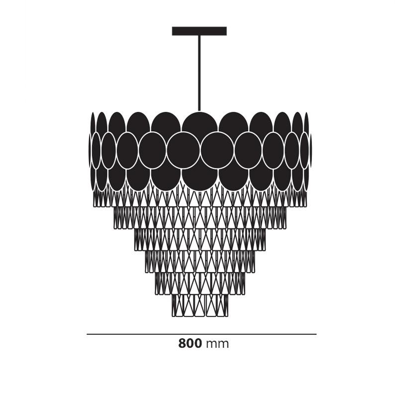 Chandelier  A3173/800 Loox