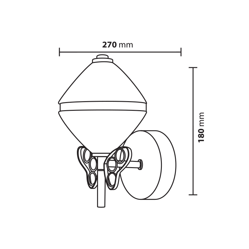 Wall Chandelier 180180 Loox