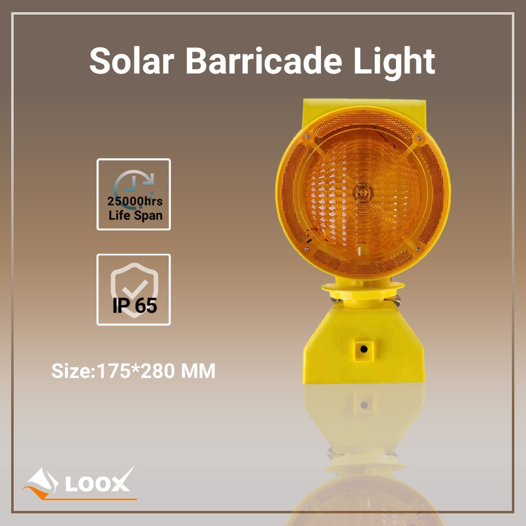 Solar Barricade light 185*280 Loox