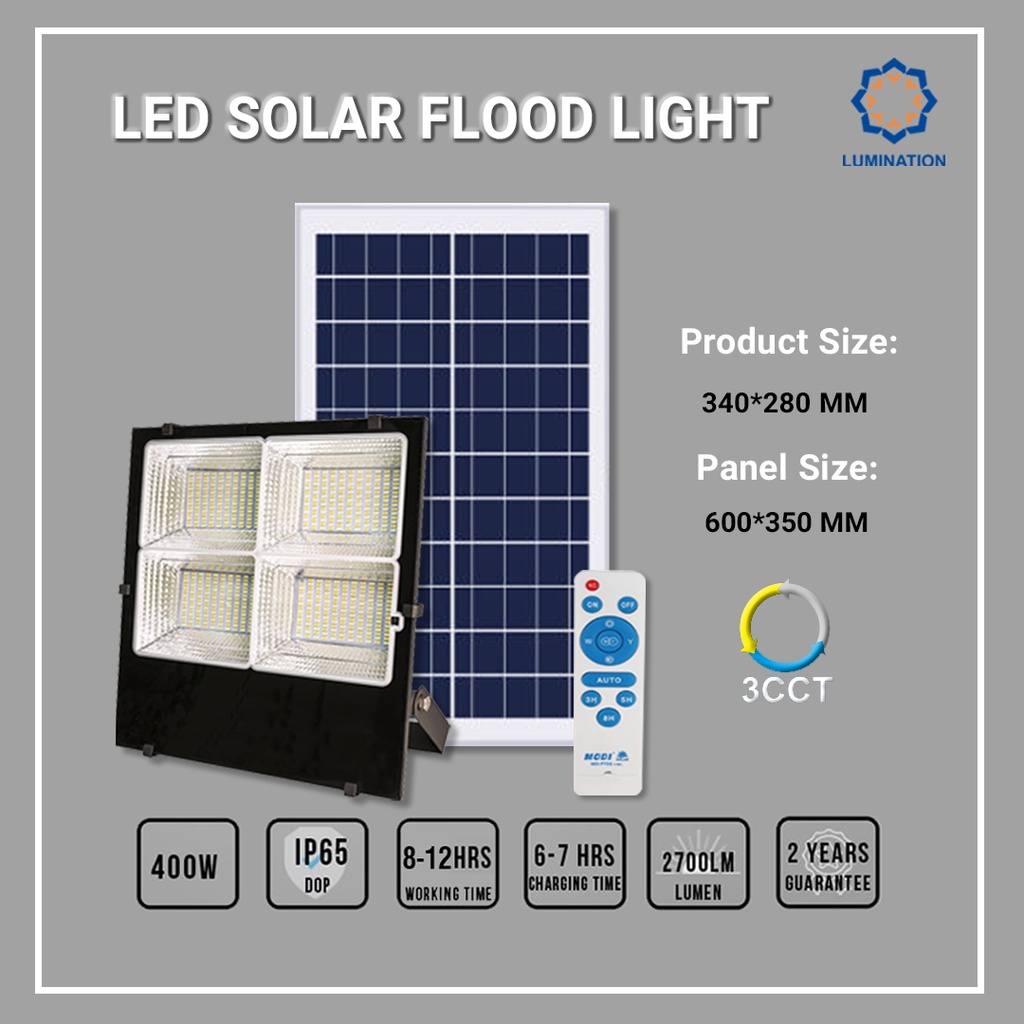 Solar Smd Flood Light 400W Sf4 Lumination