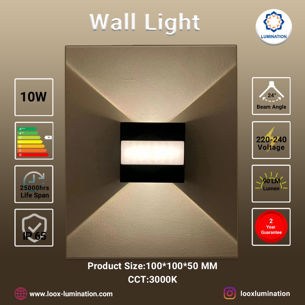 Wall Light 10W 97*50 Lumination