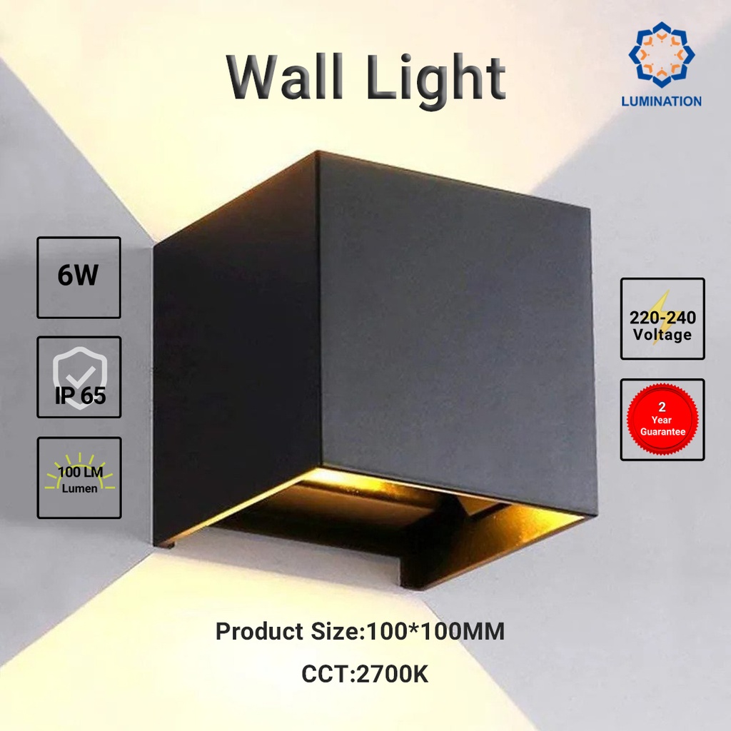 Wall Light Ol9051 Black Lumination