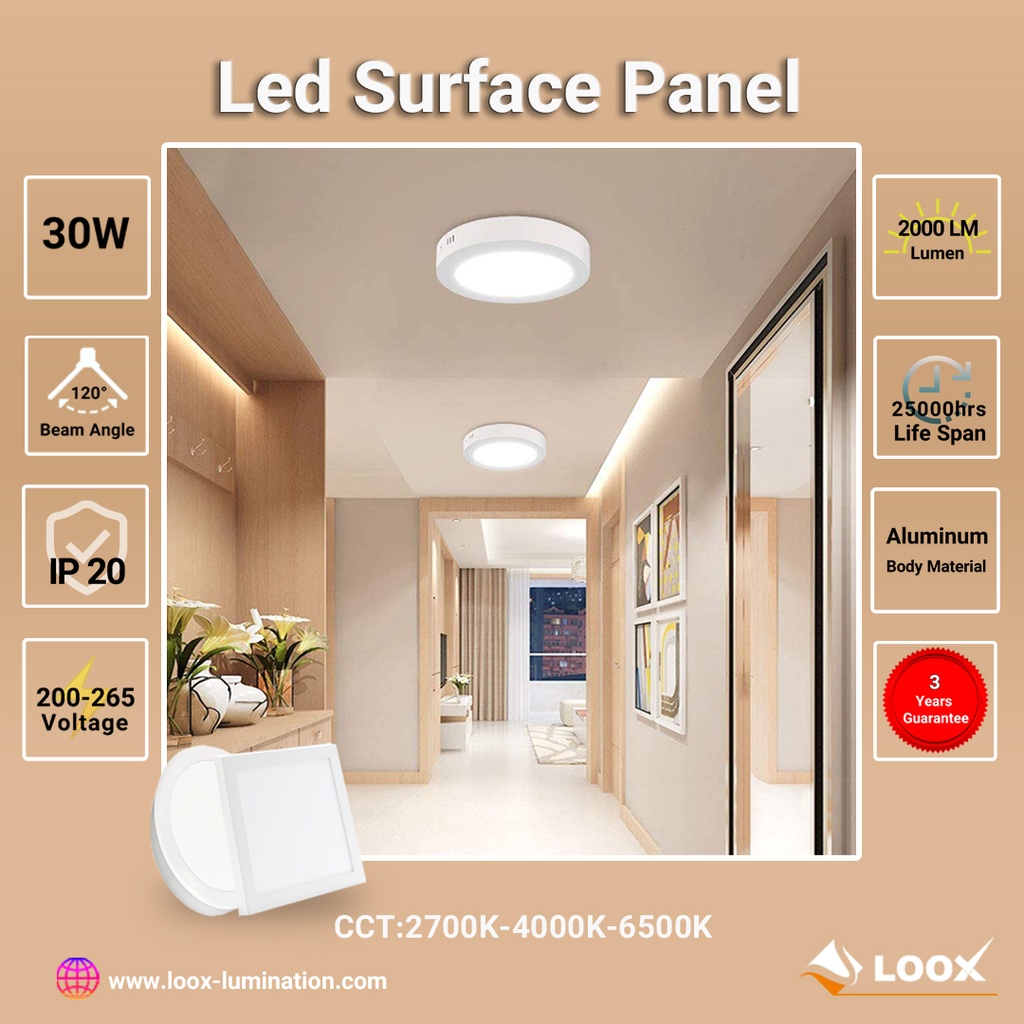 Surface Panel 30W Loox