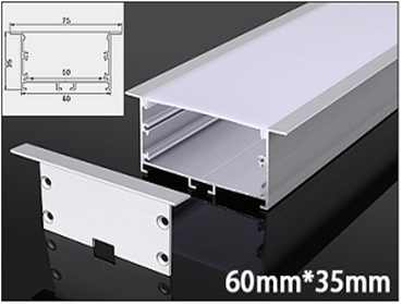 Recessed Linear Light Architectural Profile N/M