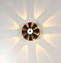 Wall Light 155*45 mm Black+Gold Lumination