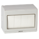Light Switch Waterproof 4 Gange Piano Loox