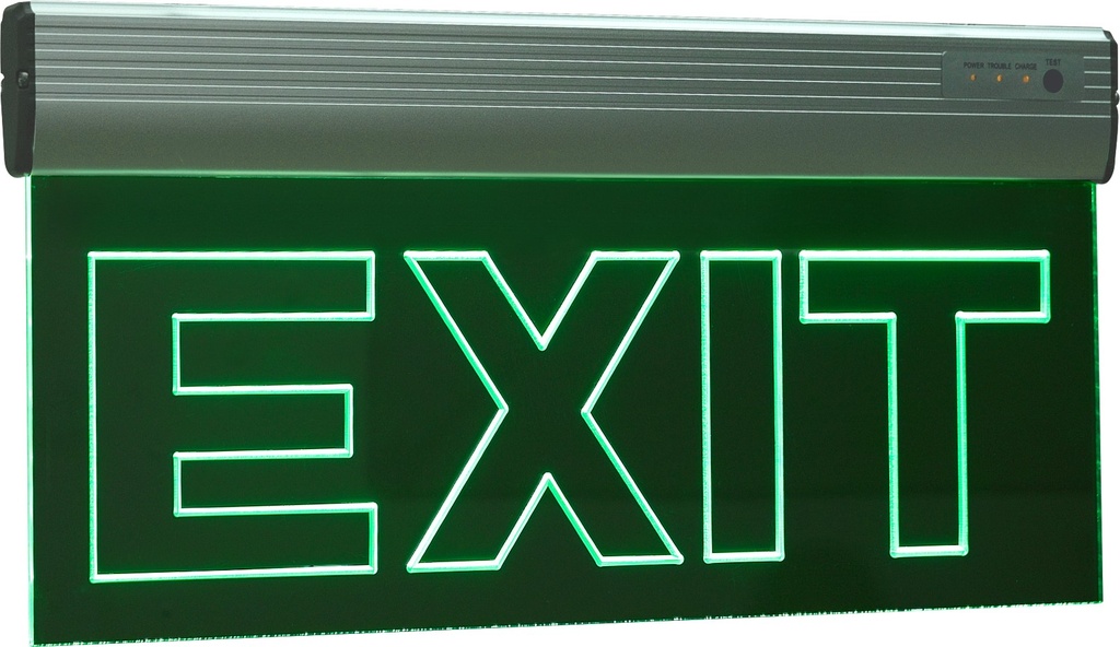 Exit Sign 3W 360X200X20 Loox