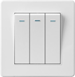 Light Switch 3 Gange Latif Series Loox