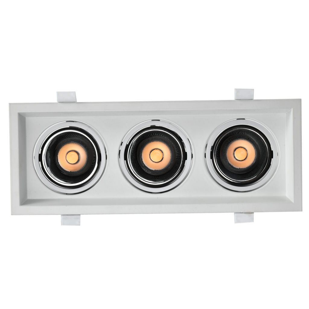 Cob Downlight 3*10w Series 1023F 285*110 mm Loox