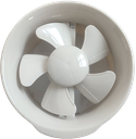 Exhaust Fan 15W  Round 6" Auto-shutter Loox