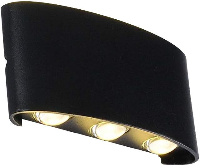 Wall Light 12W Black Loox