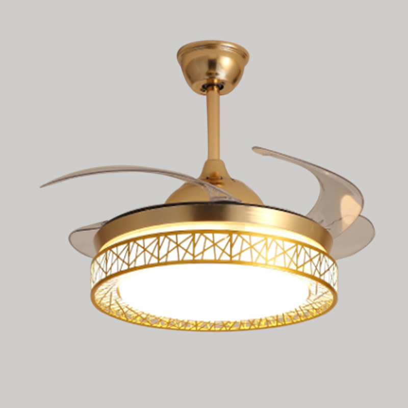 Ceiling Fan With Light 72011G Gold Loox