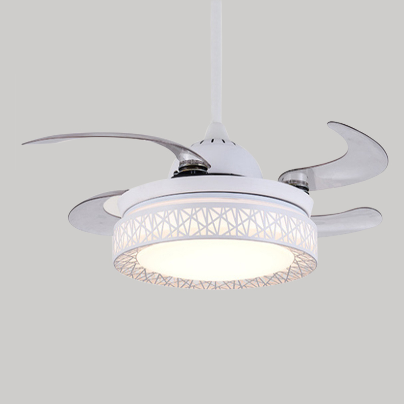 Ceiling Fan With Light 72033W White Loox