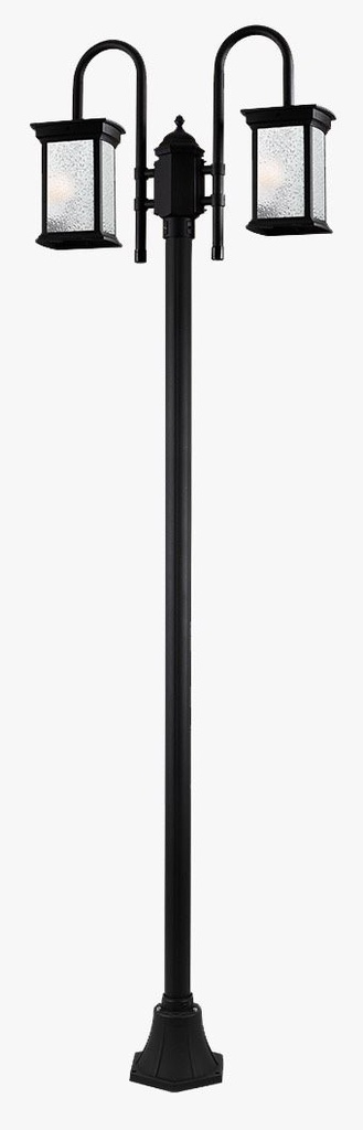 Pole Light Black PA1085 Series Loox