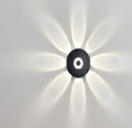 Wall Light 160*50 mm Black Lumination