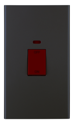 DP Cooker Switch 70*140 Glass Series Loox