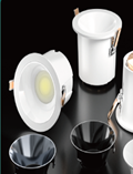 COB Downlight Anti-Glare 15W IP65 Series Black Loox