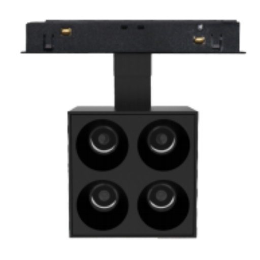 48V Magnetic Grill Track Light 8W Black Loox