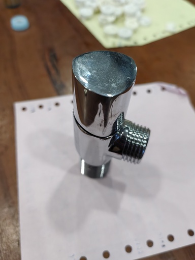 [LVA10000FBC] Angle Valve Brass Loox