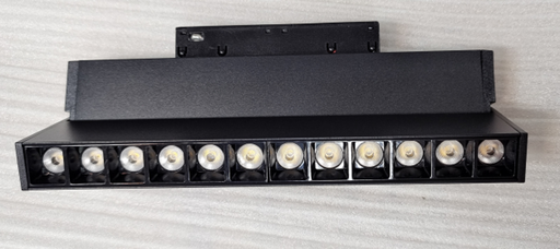 48V Adjustable Magnetic Linear Track Light Grille 12w Lumination