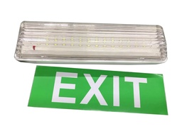 [LEEX03EM007] Exit Sign 7W 355X120X75 Loox