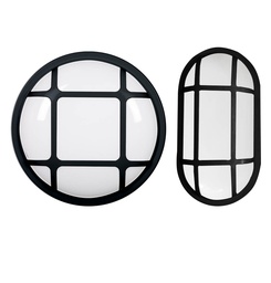 Wall Light 24W Grill Kandovan Black Loox