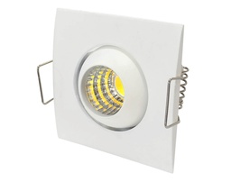 Cob Square Spotlight Movable 3W E1 Lumination