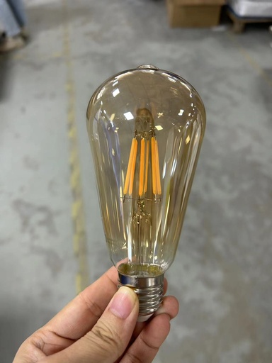 [ULNT6200083] Filament Bulb ST64 8W(High Efficiency6w ) Lumination