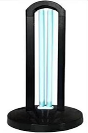 [LJU0104L040] Anti Virus Light Uv04 Black Loox