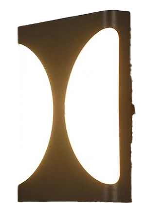[OPW1L420506] Wall Light 50W Black S2R Series Omilex