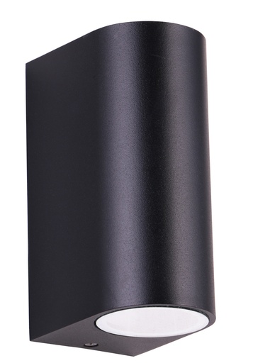 [1502100008] 2Xgu10 Wall Lamp 92*66*150 Aluminum +Pc Ip44 8101