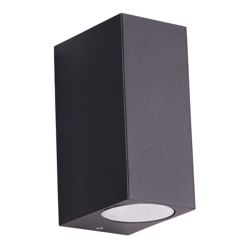 [1502110008] 2Xgu10 Wall Lamp 92*66*150 Aluminum +Pc Ip44 8103