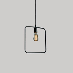 [LDHL3010042] Hanging Lamp 100412 Black Loox