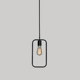 [LDHL3010043] Hanging Lamp 100413 Black Loox