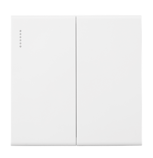 Light Switch 2 Gange Piano Loox
