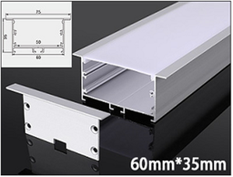 Recessed Linear Light Architectural Profile N/M