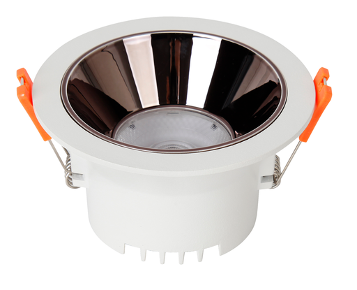 12W COB Downlight Anti-Glare Chrome Black Loox